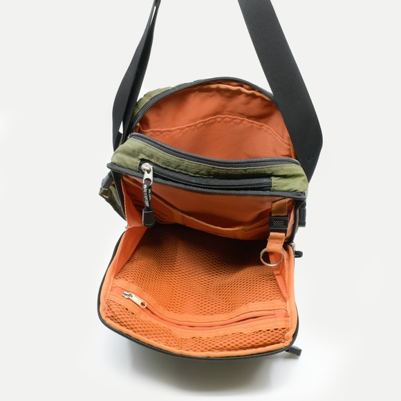 DEREK ALEXANDER Nylon Top Zip Classic Crossbody Organizer - Picture 6 of 10